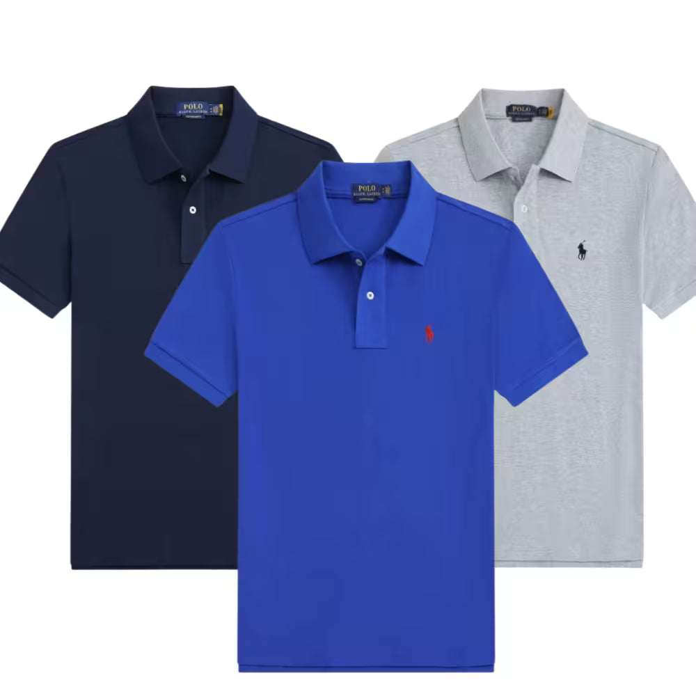 [1 kaufen, 3 erhalten] Klassisches Luxus-Poloshirt